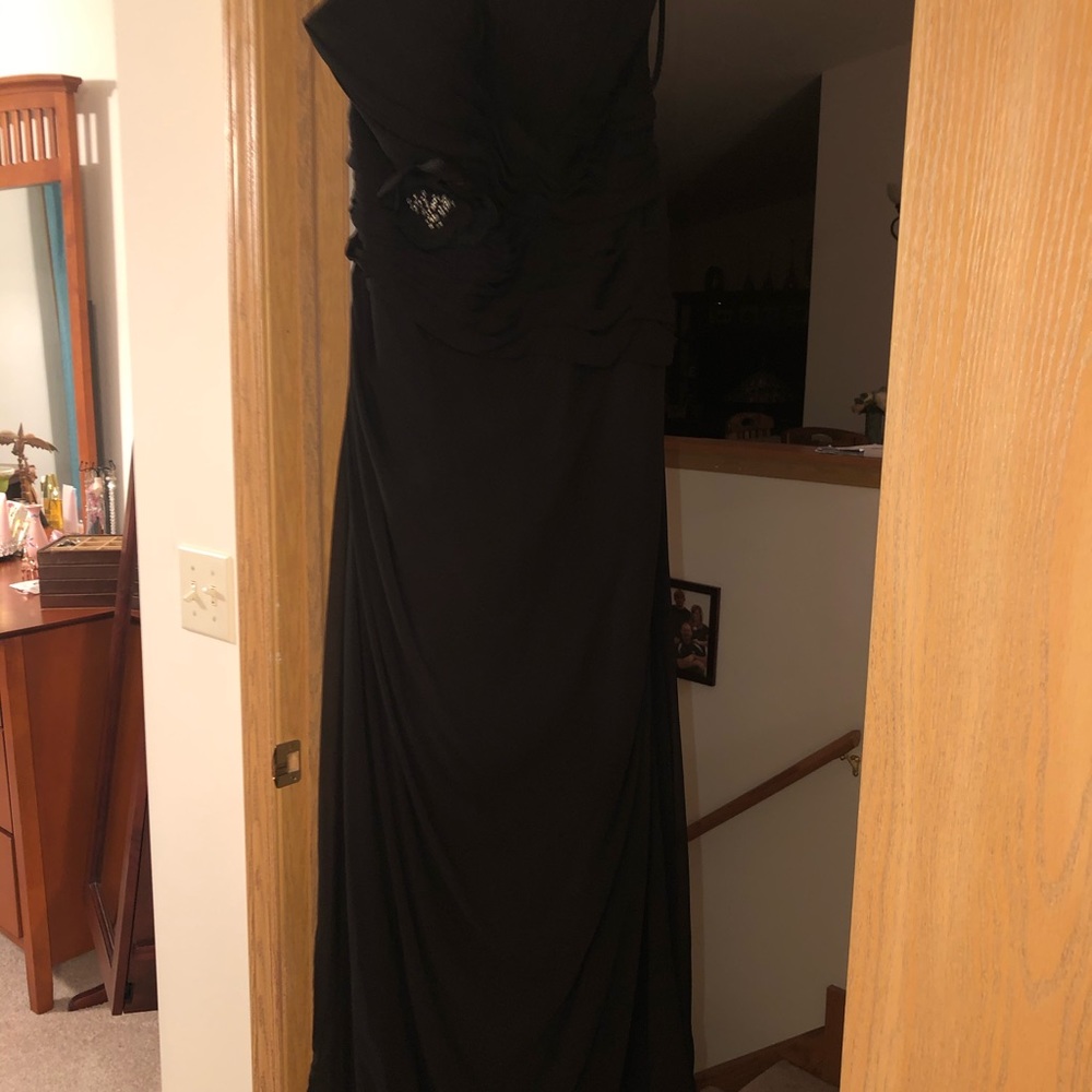 Black Bridesmaid Dress - Picture 7 of 8